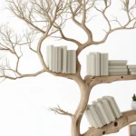 Handcrafted Console Table with Tree Branch Legs - Natural Barn & Pallet Wood