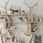 Nature-Inspired Tree Bookshelf - Wall Sculpture & Storage
