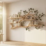 Tree Branch Bookshelf - A Masterpiece of Natural Design