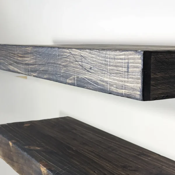 Handcrafted Distressed Floating Shelves Set of 2 pcs