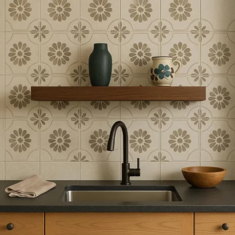 Handcrafted Floating Shelves Solid American Walnut – Modern Home Decor, Hidden Metal Bracket2