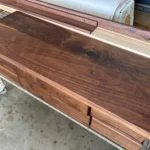 Handcrafted Floating Shelves Solid American Walnut - Modern Home Decor, Hidden Metal Bracket