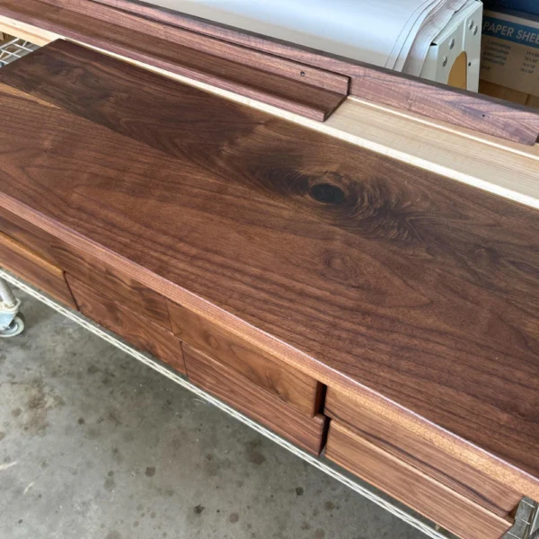 Handcrafted Floating Shelves Solid American Walnut - Modern Home Decor, Hidden Metal Bracket