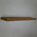 Handcrafted Solid Oak Floating Shelf - Straight Edge, Solid Wood