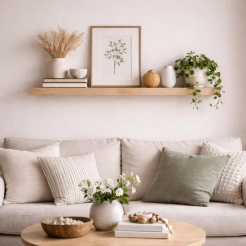 Maple Heavy Duty Floating Shelves